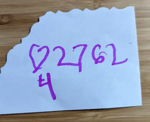 Ayla's Nummber from feb 2022