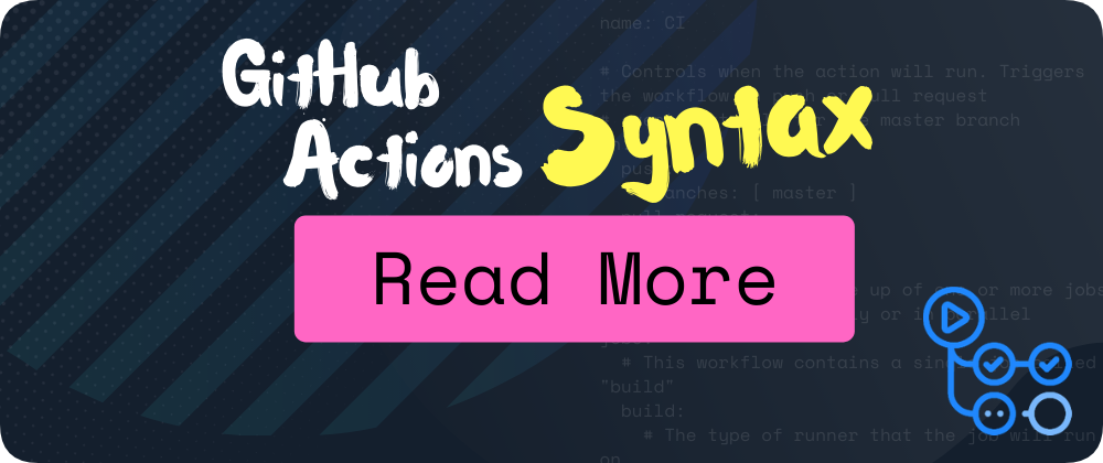 GitHub Actions Syntax article card
