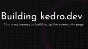 thumbnail for building-kedro-dev_250x140.png