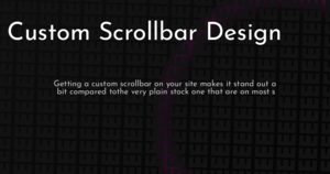 thumbnail for custom-scrollbar-design-hashnode.png