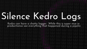 thumbnail for kedro-silence-og.png