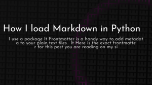 thumbnail for python-frontmatter.png