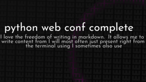 thumbnail for python-web-conf-complete.png