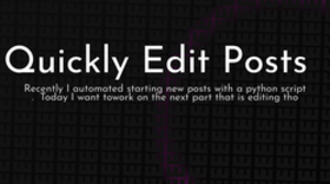 thumbnail for quickly-edit-posts_250x140.png