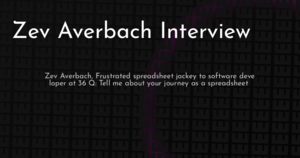 thumbnail for zev-averbach-interview-hashnode.png
